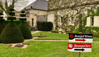 Participation au salon "BBB Bien Boire en Beaujolais" Beaujol&#039;Wines au Château de Pizay les 7 et 8 avril 2024