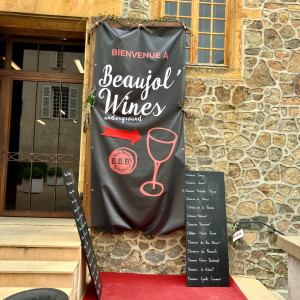 Participation au salon "BBB Bien Boire en Beaujolais" Beaujol&#039;Wines au Château de Pizay les 7 et 8 avril 2024