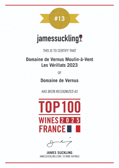 James Suckling Top 100 France 2025 #13